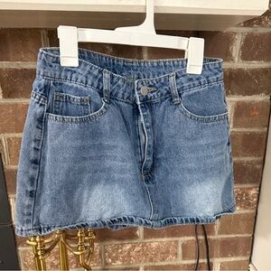 Denim Blue Women's Skirt